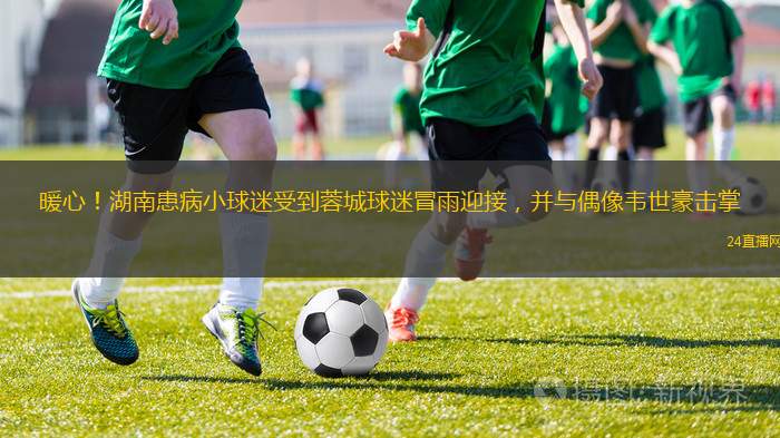 暖心！湖南患病小球迷受到蓉城球迷冒雨迎接，并与偶像韦世豪击掌